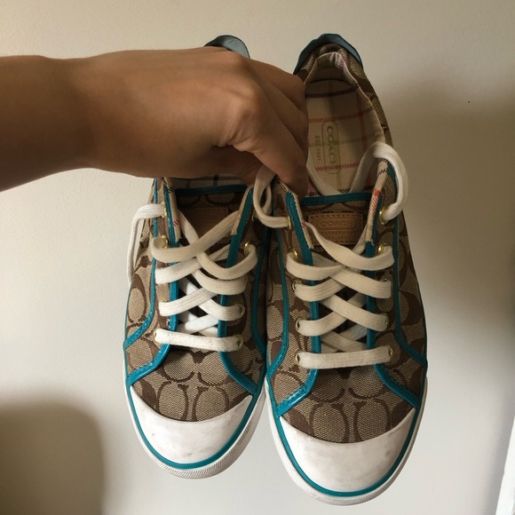 LC❗️ COACH Barrett Monogram Sneakers - Picture 2 of 6